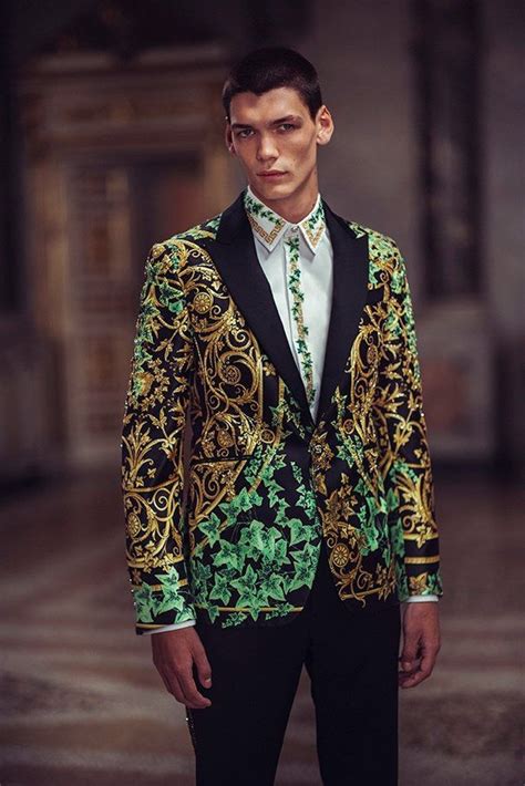 trajes versace hombre